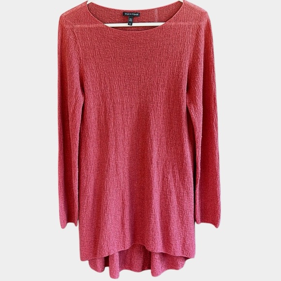 EUC Eileen Fisher Organic Linen Sweater Size Small - Picture 1 of 7